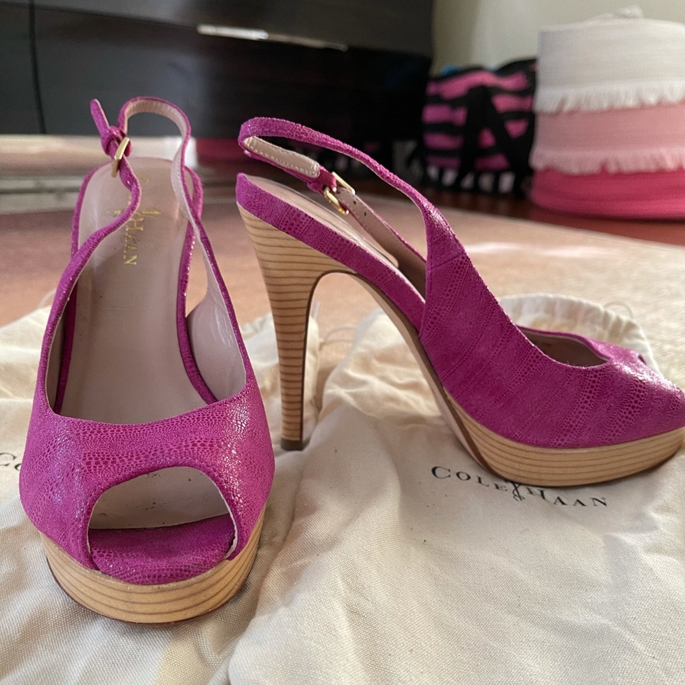 Cole Haan Pink Heels
